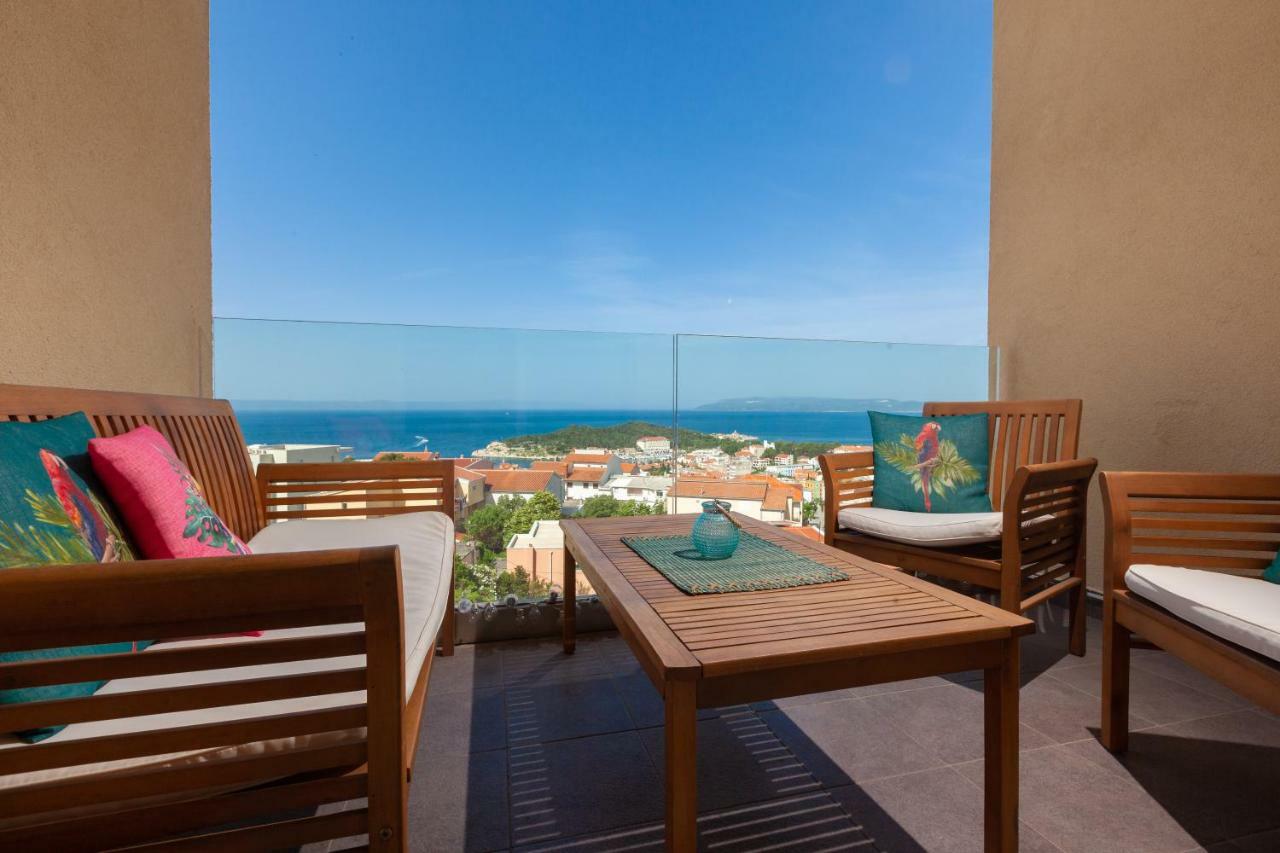 Apartamento Anicas panoramic sea weue Makarska Exterior foto